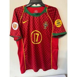 NIKE PORTUGAL 2004 CRISTIANO  RONALDO 17 JERSEY large